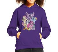 My Little Pony Spike and The Squad Kid's Hooded Sweatshirt