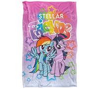 My Little Pony Stellar Friends Plaid Ultra Doux au Toucher Soyeux - 91 x 147 cm