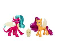 My Little Pony : Tell Your Tale Dragon Light Reveal 3 poup es phosphorescentes de 7,6 cm pour filles et gar ons partir de 4 ans