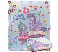 My Little Pony Toadly Awesome Plaid Ultra Doux au Toucher Soyeux - 152 x 127 cm