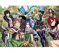 My Little Poster - Poster - Fairy Tail Groupe Wall Art - Photographie - 29.7 x 21 cm - Bureau, Chambre, Appartement