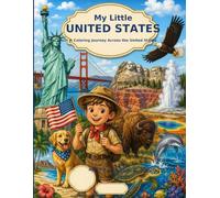 My Little World: A Coloring Journey Through the United States
