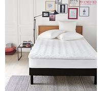 My Lovely Bed - SurMatelas Mémoire de Forme 160x200 cm - Epaisseur 7cm - Déhoussable - Mousse Viscoélastique Haute densité