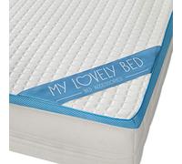 My Lovely Bed | Surmatelas Mémoire de Forme Rafraichissant | 180x200 cm | Refroidissant : Mousse viscoélastique infusée de Gel Frais | Respirant et Moelleux | Épaisseur 4 cm