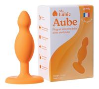 MY LUBIE - Aube, Plug Anal Français en Silicone Médical |Plug Petit Débutants | Ventouse | Couple, Femme, Homme - Fabriqué en France
