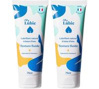 MY LUBIE - Lot de 2 Lubrifiants Naturels à Base d’Eau avec Calendula & Vitamine E | 75 ml | Lubrifiants Vegan - Confort Durable - Fabriqués en France
