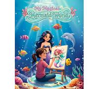 My Magical Mermaid World - A Magical Underwater Coloring Adventure for Kids: Mermaid coloring book