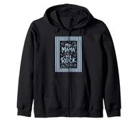 My Mama is My Rock Citation d'amour Mignonne Sweat à Capuche