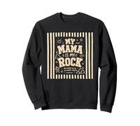 My Mama is My Rock Citation d'amour Mignonne Sweatshirt