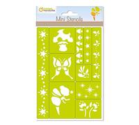 MY MANDARINE 42832O - Un paquet de 10 MINI-POCHOIRS - À partir de 3 ans - FÉES