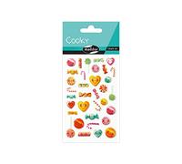 Maildor - Stickers Déco 3d Cooky - Pochette De 160 G