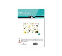 MY MANDARINE AE010O - GOMMETTES Mimi'Stick - 12 planches 21x16 cm - FERME (444 stickers)