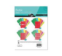 Maildor Gommettes My Mandarine AE126O – 60 planches 16x21 cm, multiformes géométriques