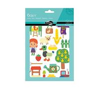 MY MANDARINE AE165C -GOMMETTES Baby - 6 planches 14,8 x 21 cm - À parti de 2 ans - FERME (102 stickers)