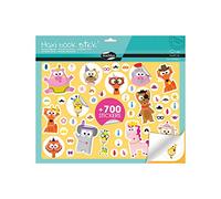 MY MANDARINE AE175C - Maxi book stick enfant - FORMAT 29x34 cm - 8 planches - 746 GOMMETTES - ANIMAUX DEGUISÉS