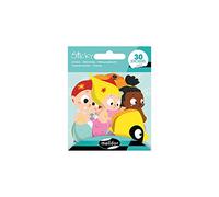 MY MANDARINE AE181C- GOMMETTES Sticky - 30 stickers PRÉDÉCOUPÉS - SIRENES