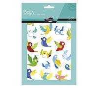 MY MANDARINE AE210C -GOMMETTES Baby - 6 planches 14,8 x 21 cm - À parti de 2 ans - OISEAUX (117 stickers)