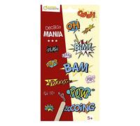 MY MANDARINE CC060C - DÉCALCO'MANIA - 2 feuilles d'environ 20 transferts - À partir de 5 ans - ONOMATOPÉES
