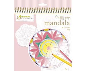 MY MANDARINE GY027O - Graffy Pop mandalas prédécoupés dès 6 ans FILLE