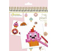 Avenue Mandarine Carnet coloriage MY MANDARINE GY099C 24 pages - Dès 5 ans - Gourmandises Kawaï