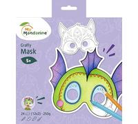 MY MANDARINE GY138C Graffy Pop Mask 24 masques Animaux fantastiques 5ans+