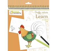 MY MANDARINE GY149C Graffy Learn 24p apprendre à dessiner Ferme 5ans+
