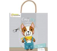Avenue Mandarine Kit couture enfant Mini Couz'IN Tom le chien Porte-clé À partir de 7 ans