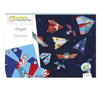 Avenue Mandarine Boîte Origami KC126C, 40 feuilles 15x15 cm motifs, À partir de 7 ans - ESPACE