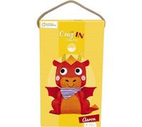 Figurine en feutre de dragon, kit de bricolage avec matériel et instructions - dès 6 ans