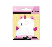 MY MANDARINE MI041C - Un sachet Modou mémo 50 feuilles, Ours licorne