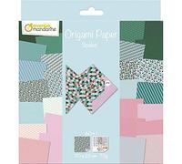 MY MANDARINE OR511C Origami 60 feuilles 20x20 + stickers yeux Scales