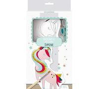 Avenue Mandarine Kit créatif enfant MY MANDARINE - Doudou à peindre Simone la Licorne - Dès 6 ans
