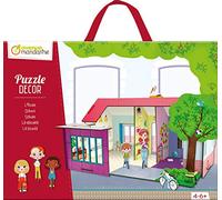 Jeu à monter - Puzzle Décor - L'école - Jeu enfants Multicolore G