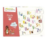 Avenue Mandarine Puzzle éducatif PU020C Abécédaire – 76 pièces dès 5 ans