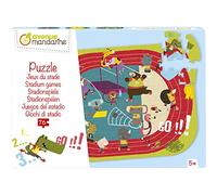 MY MANDARINE PU023C - Puzzle Educatif de 76 pièces - A partir de 5 ans - Jeux du Stade