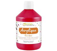 MY MANDARINE RB0250500460C - Peinture ACRYLIQUE mate RAINBOW - Pot 500 ml - ROUGE PRIMAIRE