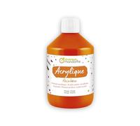 MY MANDARINE RB0250500752C - Peinture ACRYLIQUE mate RAINBOW - Pot 500 ml - ORANGE