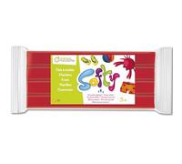 MY MANDARINE SO0870500400C - Un pain de 500 g de PATE A MODELER - Softy - À partir de 3 ans - ROUGE