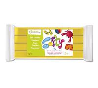 MY MANDARINE SO0870500700C - Un pain de 500 g de PATE A MODELER - Softy - À partir de 3 ans - JAUNE