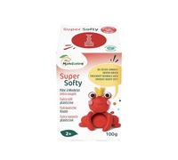 MY MANDARINE SO0880100400C 100g de pâte modeler SuperSofty 2ans+ ROUGE