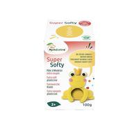 MY MANDARINE SO0880100700C 100g de pâte modeler SuperSofty 2ans+ JAUNE