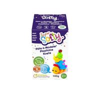 MY MANDARINE SO0880100900C - Une Boite de 100 g de PATE A MODELER - SuperSofty - À partir de 2 ans - VIOLET