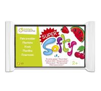 MY MANDARINE SO0880350100C - Un pain de 350 g de PATE A MODELER - SuperSofty - À partir de 2 ans - NOIR