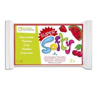 AVENUE MANDARINE SO0880350400C - Un pain de 350 g de PATE A MODELER - SuperSofty - À partir de 2 ans - ROUGE