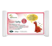 MY MANDARINE SO0880350475C - Un pain de 350 g de PATE A MODELER - SuperSofty - À partir de 2 ans - ROSE