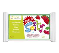 MY MANDARINE SO0880350600C - Un pain de 350 g de PATE A MODELER - SuperSofty - À partir de 2 ans - VERT