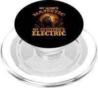 My MANE'S Majestic My ATTITUDE'S Electric PopSockets PopGrip pour MagSafe