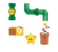 My Mario Tuyaux de Bain, Jouet de Bain Enfant avec Circuit d'eau à Construire, Jeu Mario Interactif avec Effets d'eau, Jouet Éducatif Bébé, Dès 2 Ans