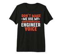 My Mechanical Engineer Voice Funny Engineering Job Titiles T-Shirt Haut de Gamme