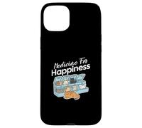 My Medicine for Happiness Called Cats Every Day, Chaton Coque pour iPhone 15 Plus